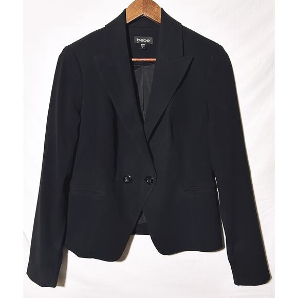 Bebe Black Blazer Small - Picture 1 of 8
